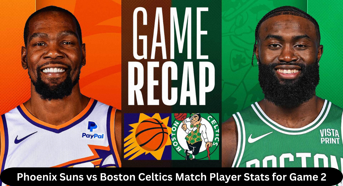 this image shown in Phoenix Suns vs Boston Celtics Match Player Stats